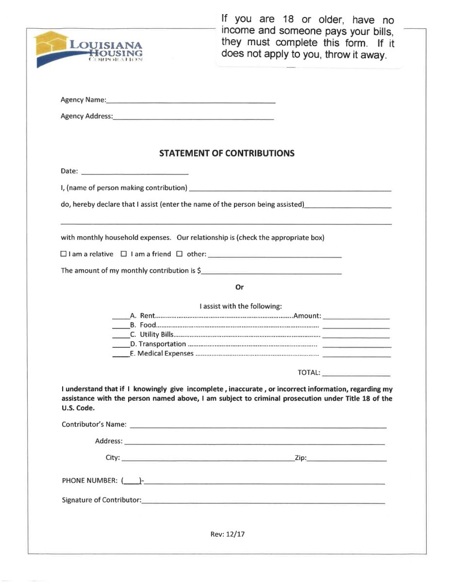 Weatherization Assistance Program Application page 7